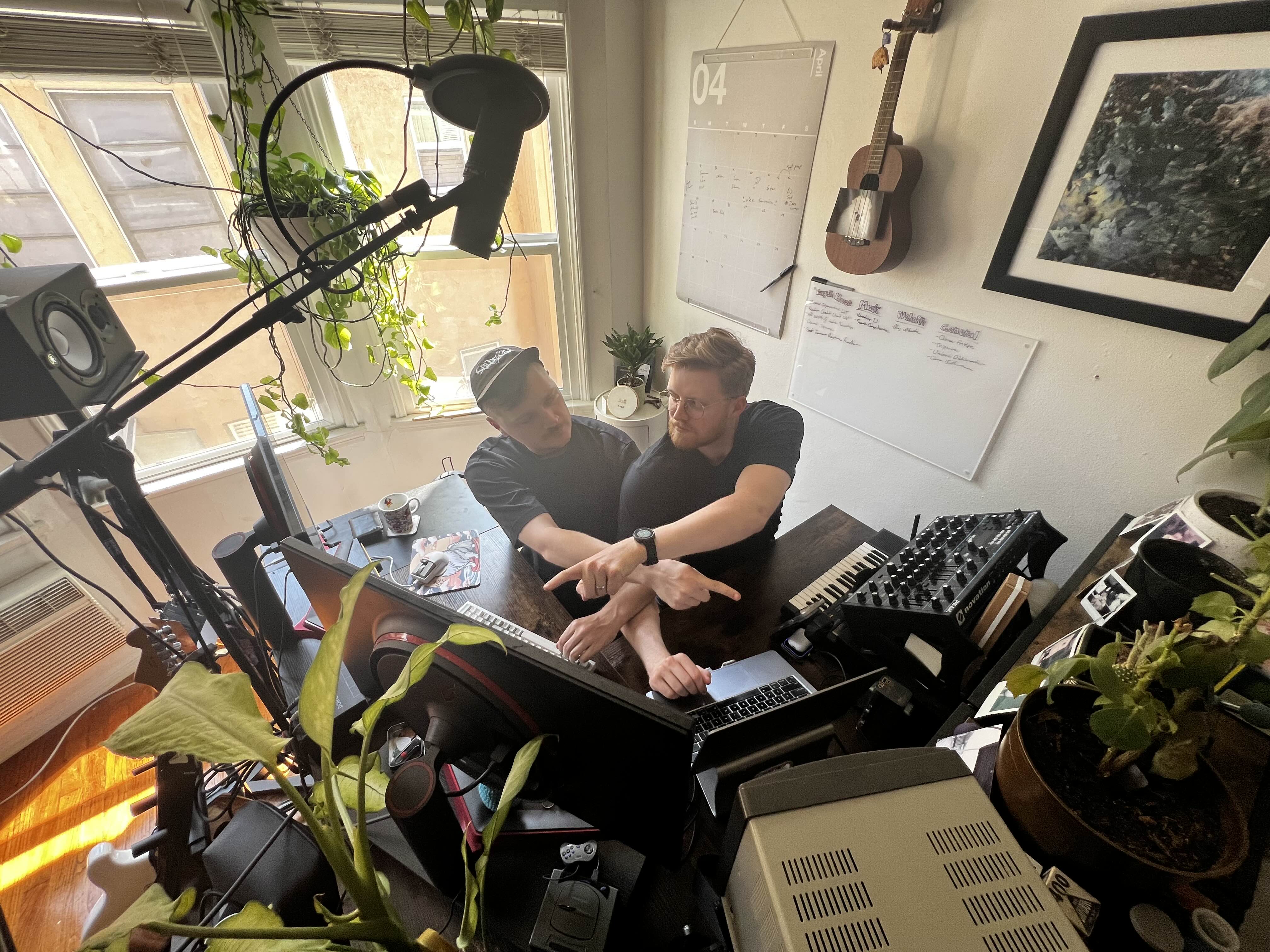 Chris Alden and Tanner Bartlett